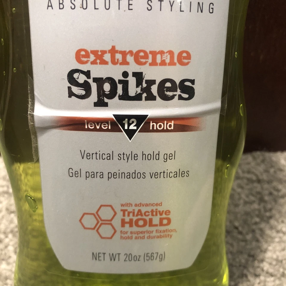 Gel capilar LA Looks Absolute Styling Max Extreme Spikes nivel 12, 20 oz Foto 2 de 4