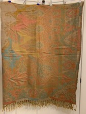 Nepal Double-sided Wool Blanket Brand New