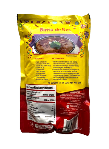 Paquete de 4 Salsa Del Campo 400 g/14,11 oz ea Salsa Enchilada Mexicana Del Campo - Imagen 2 de 2