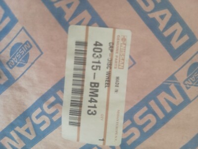 GENUINE NISSAN CAP-DISC WHEEL 40315BM413 for sale online | eBay