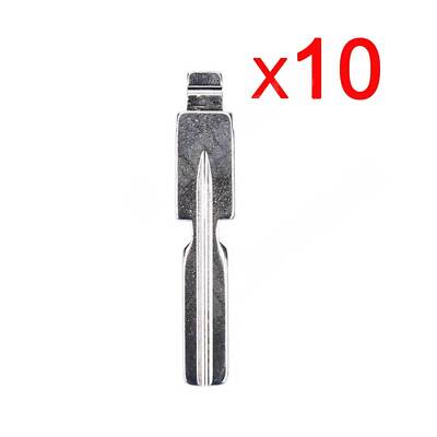 10X Uncut Remote Flip Folding Key Blade For BMW E38 E39 E46 X3 X5 E65 Z3 Z4 HU58