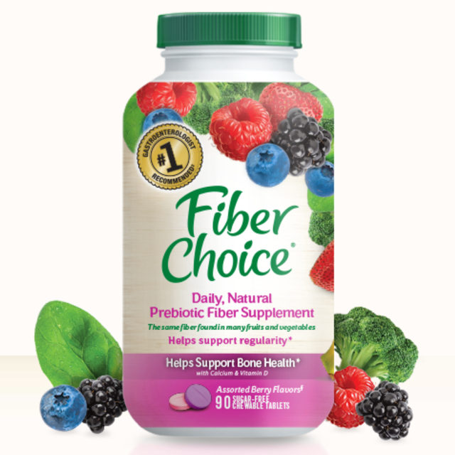 Fiber Choice Bone Health Chewables Berry 90ct 042037103170e879 for sale