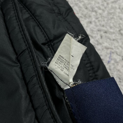Paul & Shark Yachting Vest Mens Medium Black Puffer Fleece Reversible Jacket - Picture 11 of 23
