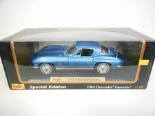 Maisto 1965 Chevrolet Corvette Blue (Die-cast - 1:18 Scale)