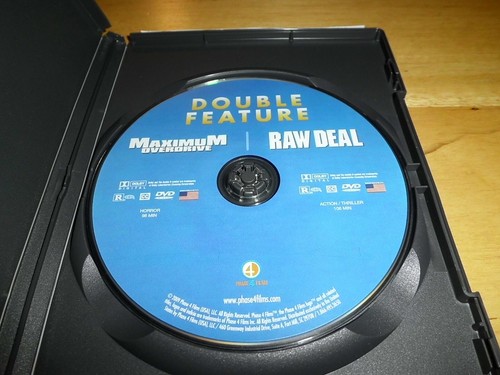 Maximum Overdrive / Raw Deal (2009 Phase 4 Films DVD) Stephen King, Arnold Sch. - Imagen 2 de 5
