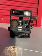 Vintage Polaroid 600 Land Camera Autofocus 660 clean w/strap rare
