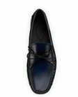 100% AUTHENTIC NEW MEN TODS SCOOBY GOMMINI BLUE DRIVERS/MOCCASIN UK 10/US 11 D — photo 2