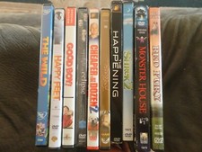LOT OF10 PRE-OWNED DVD CASES WITH ARTWORK