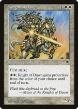 4x Knight of Dawn - LP - Tempest  - SPARROW MAGIC mtg