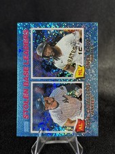 2026 Topps Heritage #4 2025 Stolen Bases Leaders Light Blue Sparkle