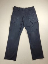 First Tactical Cargo Pants Men's 32x32 Navy Workwear Station Uniform Duty Gusset