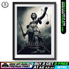 METALLICA Rock Music Live Concert Gig Wall Art Picture Poster Print