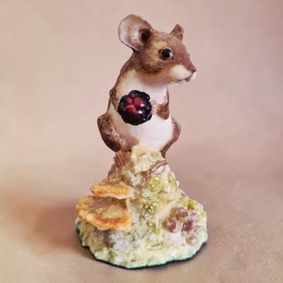 Aynsley Maus mit BlackBerry Figur (P-224 265) 1981er Jahre
