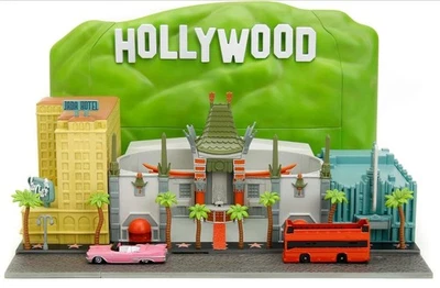 JADA TOYS, Nano Scène Hollywood avec deux véhicules, échelle , JAD34807 - Photo 1/3