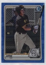 2020 Bowman Chrome Prospects Blue Refractor /150 Grant Little #BCP-133 6o3