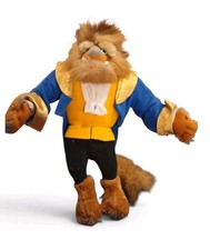 VTG Mattel 1992 The Walt Disney Company Beauty  The Beast Stuffed Plush Animal