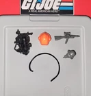 GI Joe Deep Six 1989 Complete Weapons Accessories Set Original 80's Hasbro