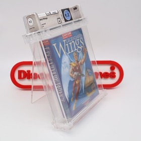 NES Nintendo LEGENDARY WINGS with ROUND SOQ! WATA GRADED 9.2 A! NEW & Sealed!