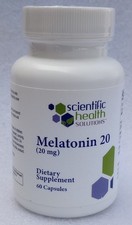 Melatonin 20mg-60 Capsules EXP: 9/27 Made In The USA