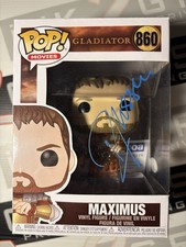 Russell Crowe Signed Maximus Funko Pop! Autograph ACOA - Gladiator Movie