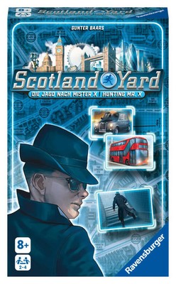 Scotland Yard - Reisespiel ab 8 Jahre | Gunter Baars | Spiel | Scotland Yard