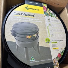 Tumbleweed CAN-O- WORMS Outdoor Worm Farm/ Compost Starter Kit 57 L Vermicompost