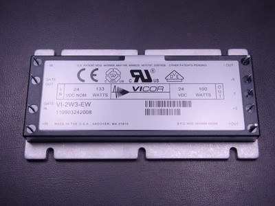 VI-2W3-EW Vicor Isolated DC/DC Converter Module 24VDC 133W - 24VDC 100W NEW