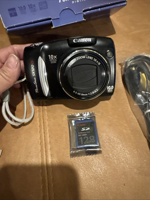 Canon PowerShot SX120 IS 10.0MP 10x Optical Zoom Digital Camera w