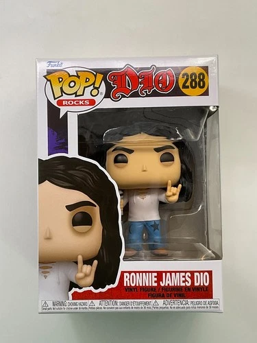 Funko Pop! Rocks: Ronnie James Dio #288 Vinyl Figure +PROTECTOR C2