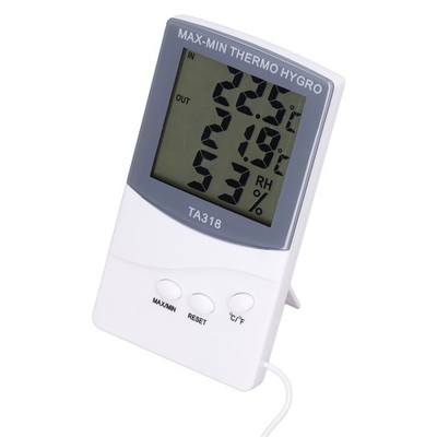 Digital Thermometer Large Screen Temperature Humidity Meter For Home Use BAK