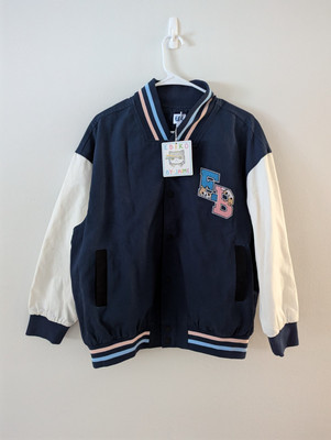 Ebiko By Jaime Varsity Jacket Ebi Embroidery Size Xs Unisex