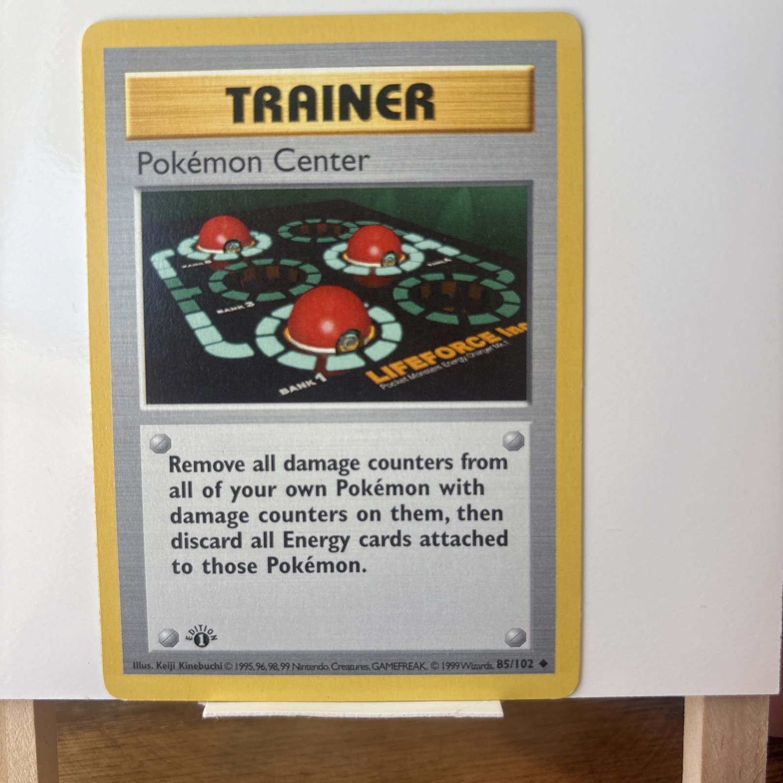 Pokemon Center 85/102 - 1st Edition Shadowless Base Set - Pokemon Card Vintage 