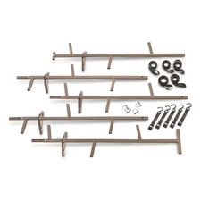 20 ft Rapid Climbing Sticks 300 lb Tree Stand Accessory Powder Coated Steel