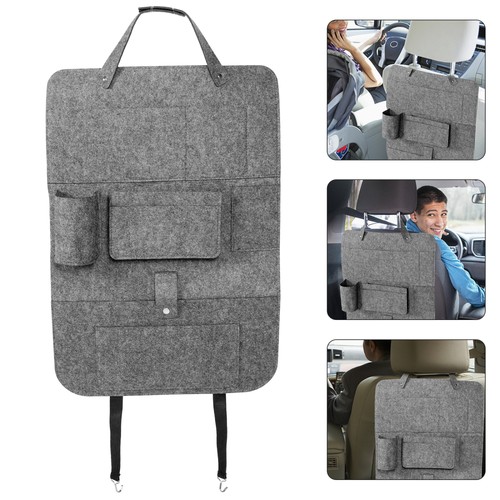 Car Storage Bag Seat Organizers for Vehicle Auto Back Hanging Backseat - Foto 3 di 12