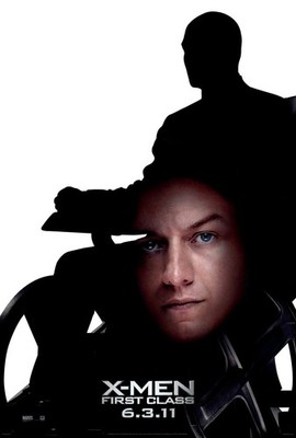 2011 X-Men First Class Movie Poster 11X17 Professor X Magneto Beast Mystique  