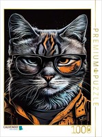 Calvendo Puzzle Cat Otis | 1000 Pieces, Finished Size 25.2 × 18.9 In (64 × 48 Cm