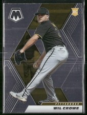 Wil Crowe 2021 Panini Mosaic #218 RC Pittsburgh Pirates