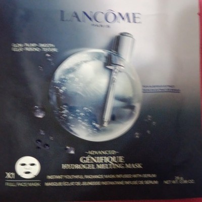 Lancôme Advanced Génifique Hydrating Hydrogel Melting Face Mask 28g 1 Sheet