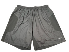 Nike Running 7" Shorts Boxer Brief Lined Men's Medium Black Red 404646