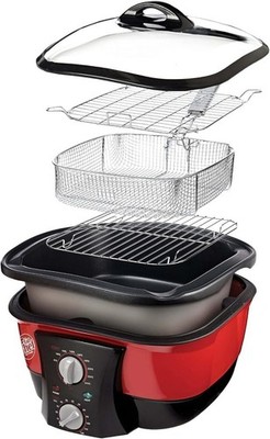 Go Chef 8-in-1 Multikocher Schongaren, Dampfgaren, Braten, Backen Neu Sonstige