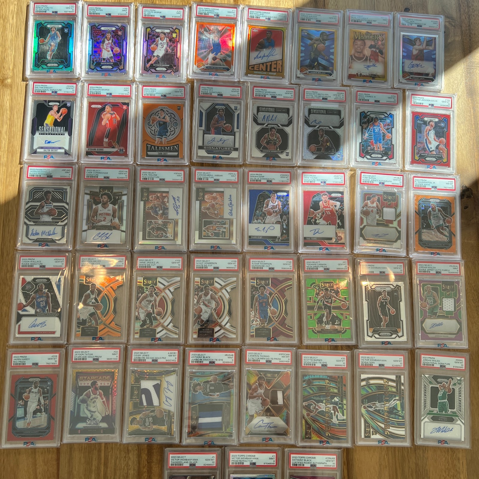 Ultimate Basketball SLAB Mystery Chase Pack Guaranteed One PSA Graded Card!  view 7