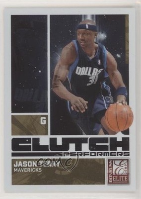 2009-10 Donruss Elite Clutch Performers Gold 25/100 Jason Terry #3 0q3