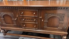 Antique Jacobean Style Sideboard