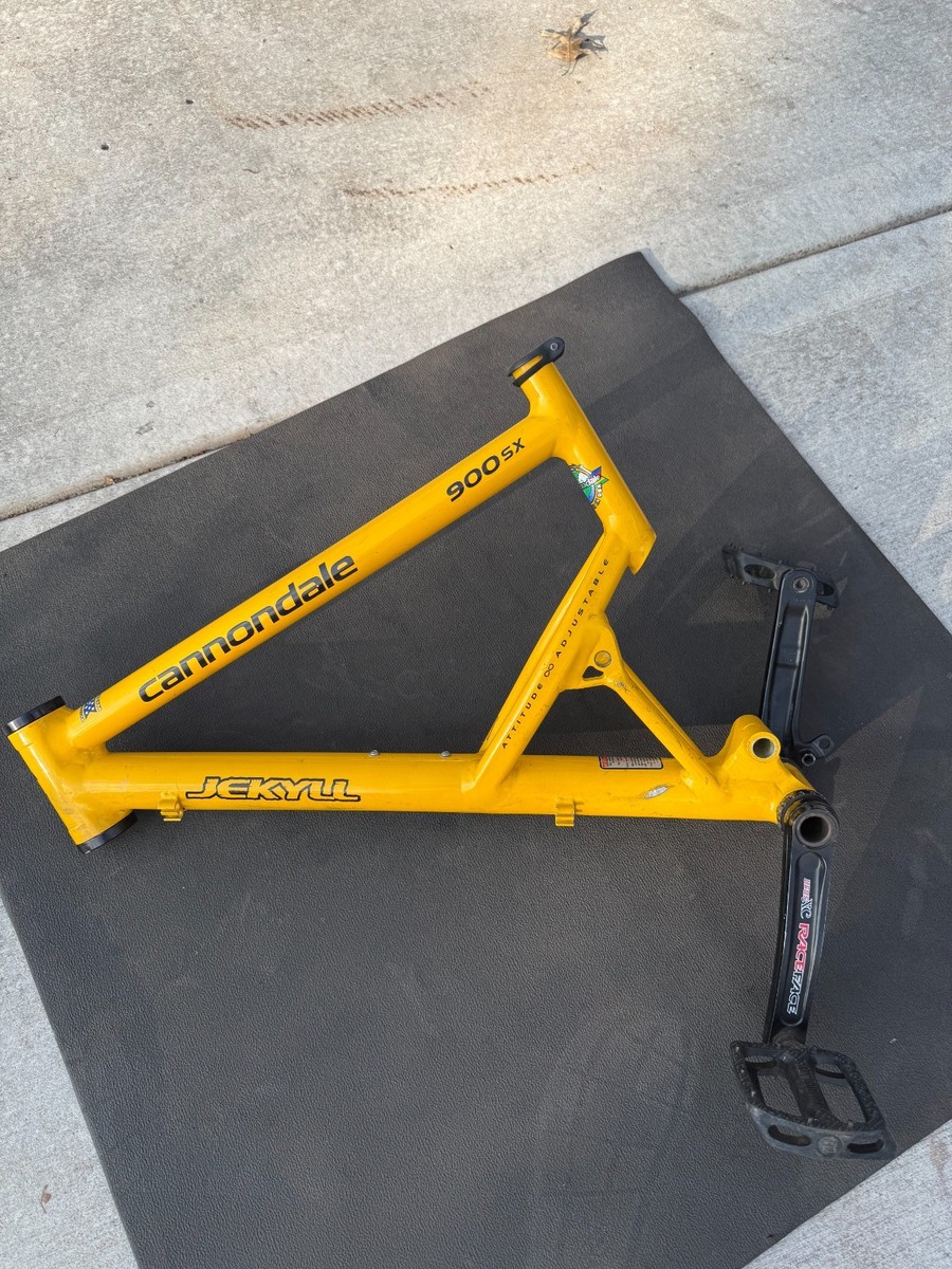 Cannondale Lefty Jekyll 900 SX Main Frame w/Axle & Crank Arms