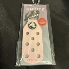Crocs Jibbitz Pink Bag Charm Keychain New