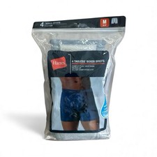 Hanes Men's Boxer Briefs 4-Pack Tagless Cool Comfort Size M 32-34 NEW