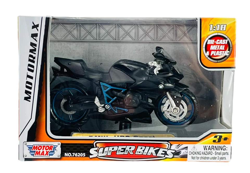 MOTORMAX BMW HP2 SPORT 1:18 MOTORRAD DIE CAST MODEL NEU IM KASTEN - Bild 4 von 4