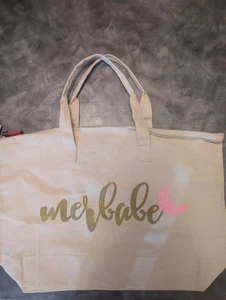 Sac fourre tout en toile GG Merbabe neuf avec étiquette
