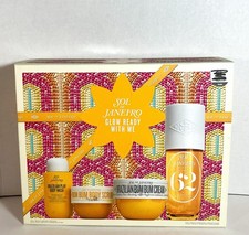 Sol de Janeiro Glow Ready With Me Bum Bum Body Routine 4-Piece Gift Set New