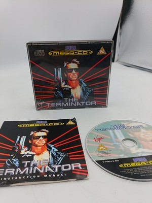 The Terminator Sega Mega-CD, 1994 UK PAL mit Handbuch gebraucht getestet